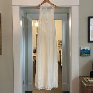 Sabo Skirt White Maxi